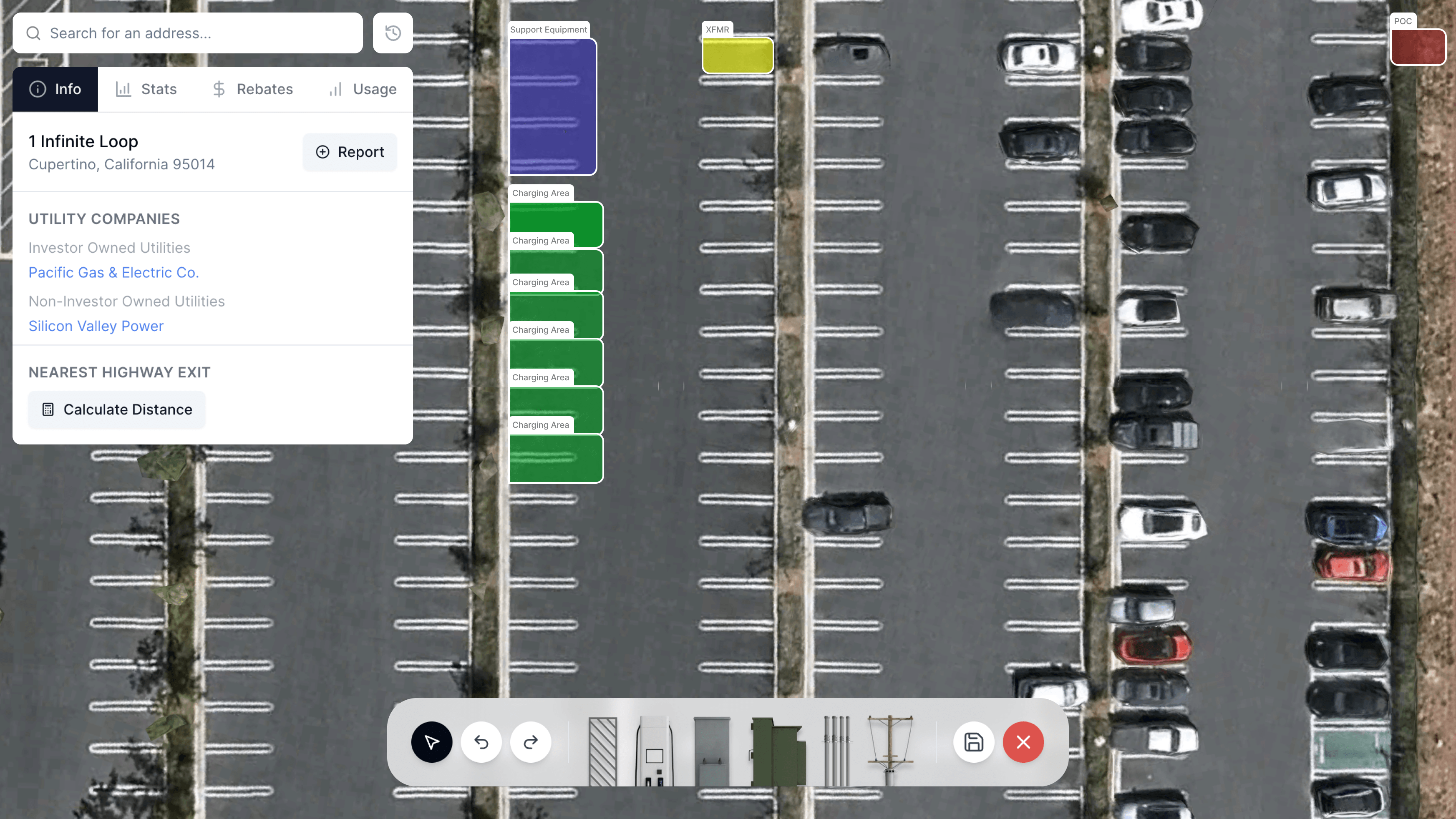 Create site layouts to show equipment location or use Spexbook for a true-to-scale 3D rendering to boost your close rate by up to 40%.